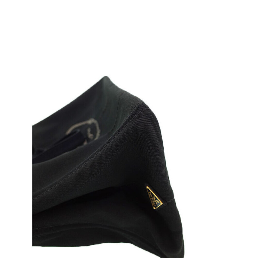 Prada Canapa 2way Tote Shoulder Bag Black - Picture 9 of 9